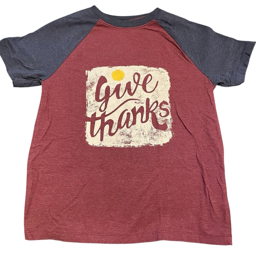 Kids 'Give Thanks' Thanksgiving T-Shirt